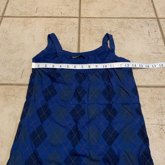 Bluenotes Argyle Tank Top - Size Large - Picture 2 of 5
